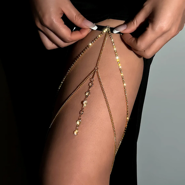 Boho Sexy Elastic Band Bandage Leg