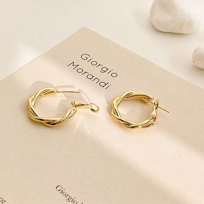Circle Hoop Earrings