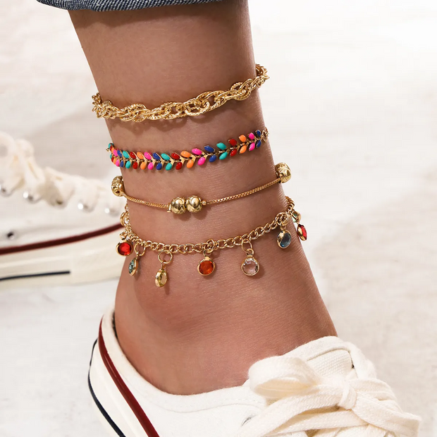 Gold Layered Anklet