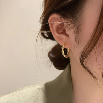 Circle Hoop Earrings